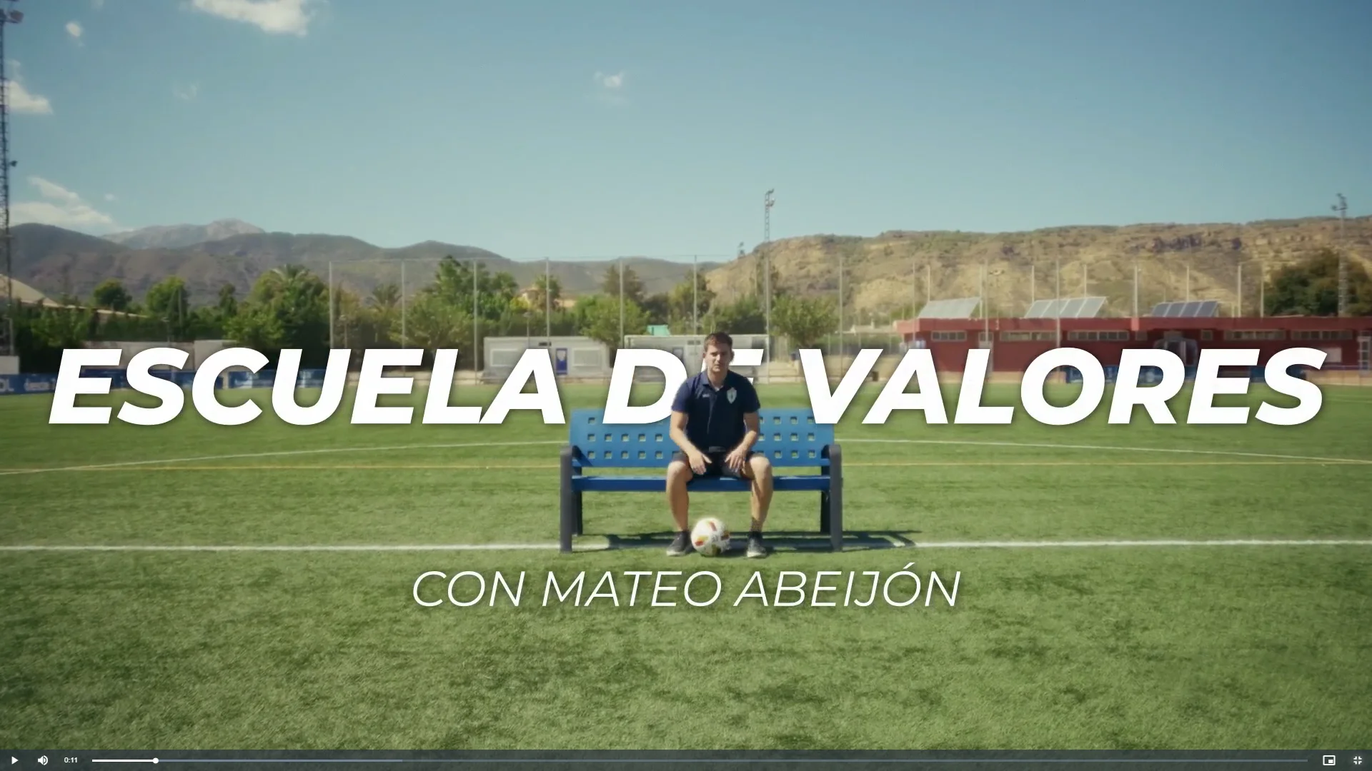 Lee más sobre el artículo Mateo Abeijón y la Escuela de Valores: el delantero que piensa en el equipo
